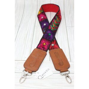 Guatemalan faja vintage embroidered handwoven strap|Camera Strap|Handmade straps